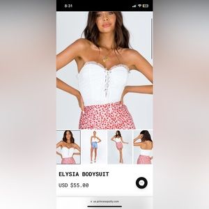 Princess Polly Elysia bodysuit